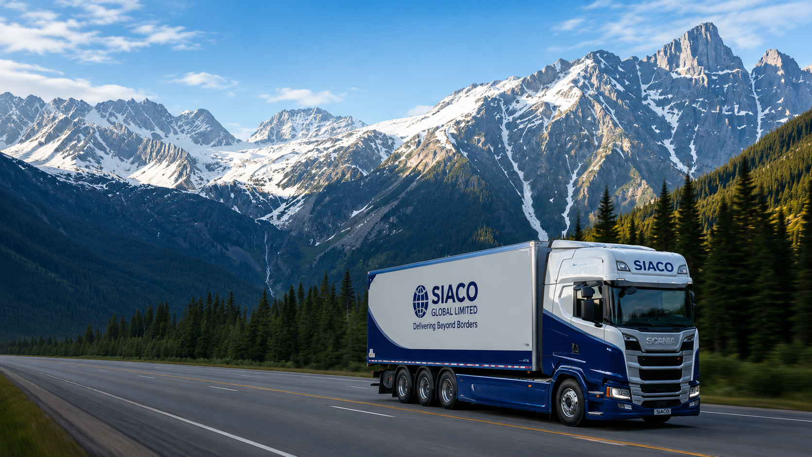 SIACO warehouse and truck operations